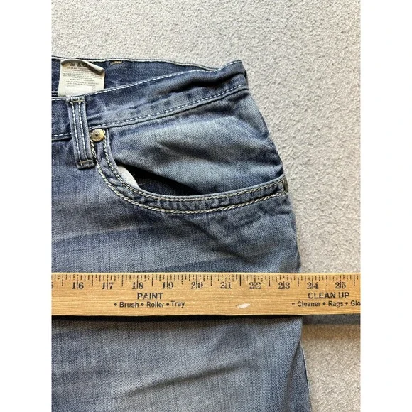 Ariat M4 Low Rise Boot Jeans Mens 40x32 Light Wash Blue Denim Bootcut 10019557